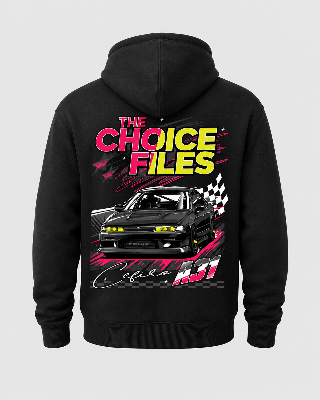 Nissan Cefiro A31 Nascar Style Hoodie