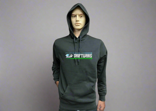 Drift Wars Hoodie (Green and Blue)