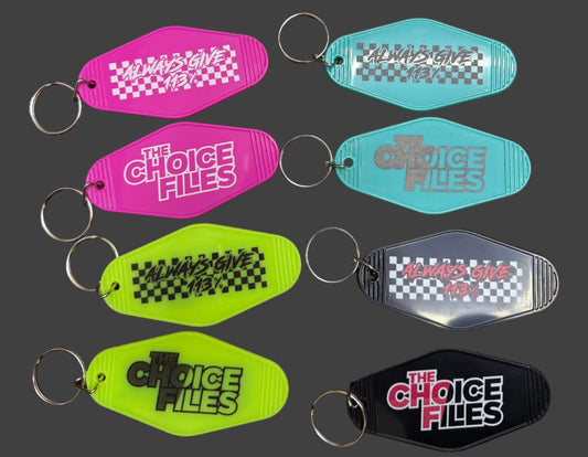 113% Motel Room Key Tags