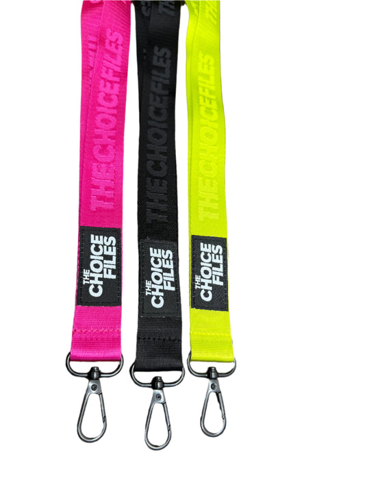The Choice Files Lanyard