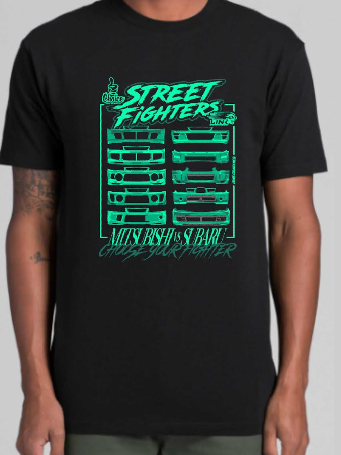 Kids Street Fighters bumpers Tshirt