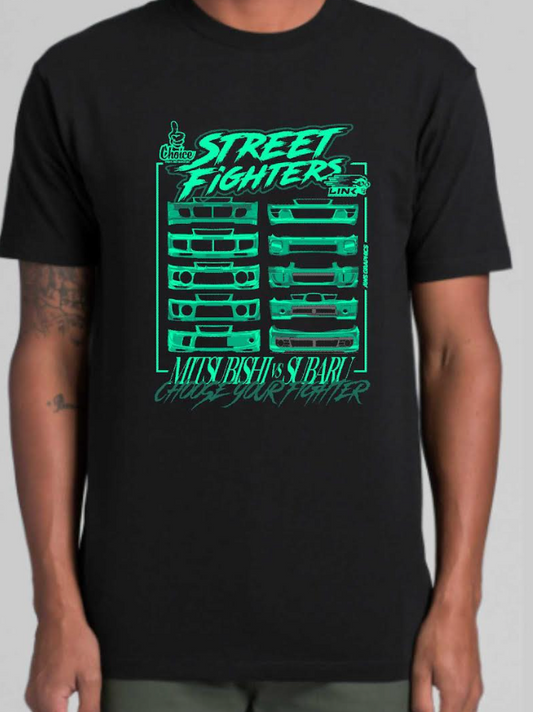 Kids Street Fighters bumpers Tshirt