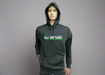 Drift Wars Hoodie (Green and Blue)