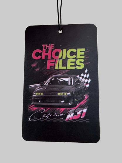 Nissan A31 Cefiro Nascar style Air Freshener (Berry)