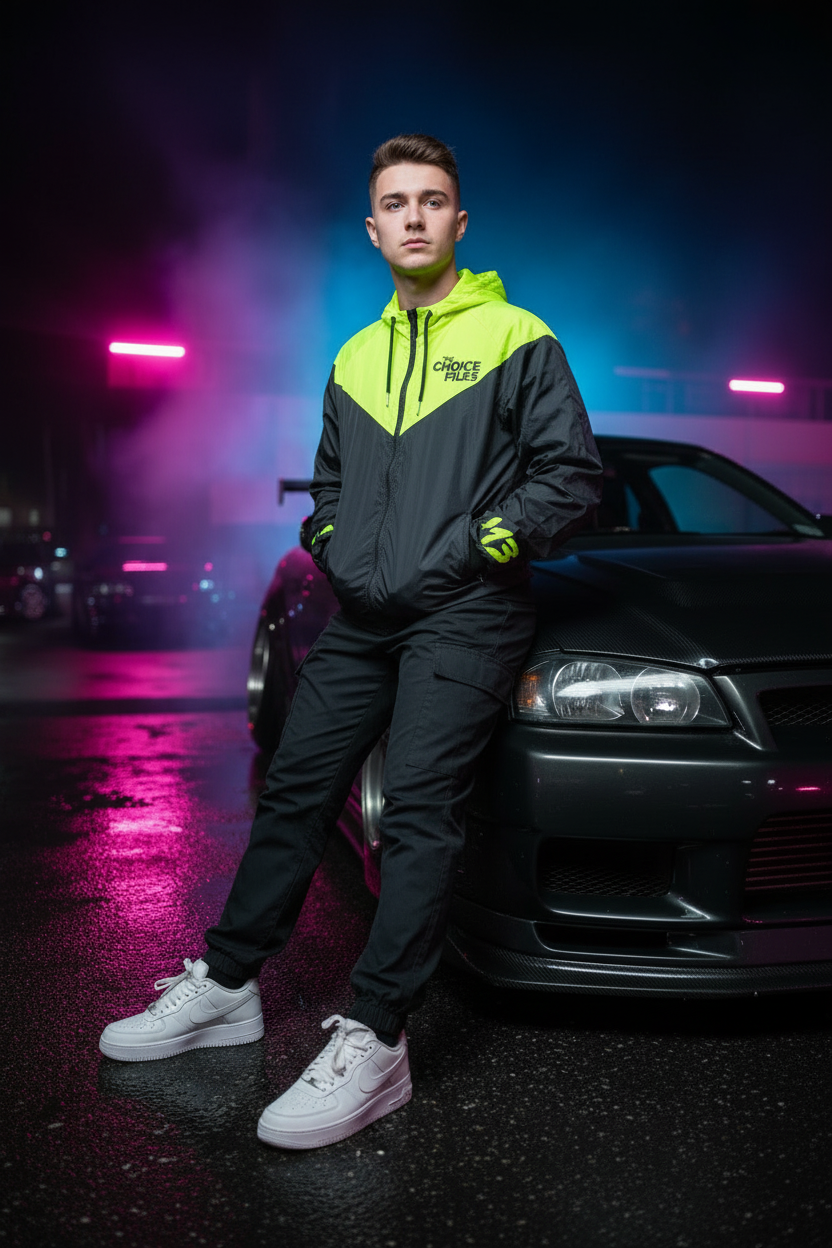 The Choice Files Windbreaker Male Lifestyle